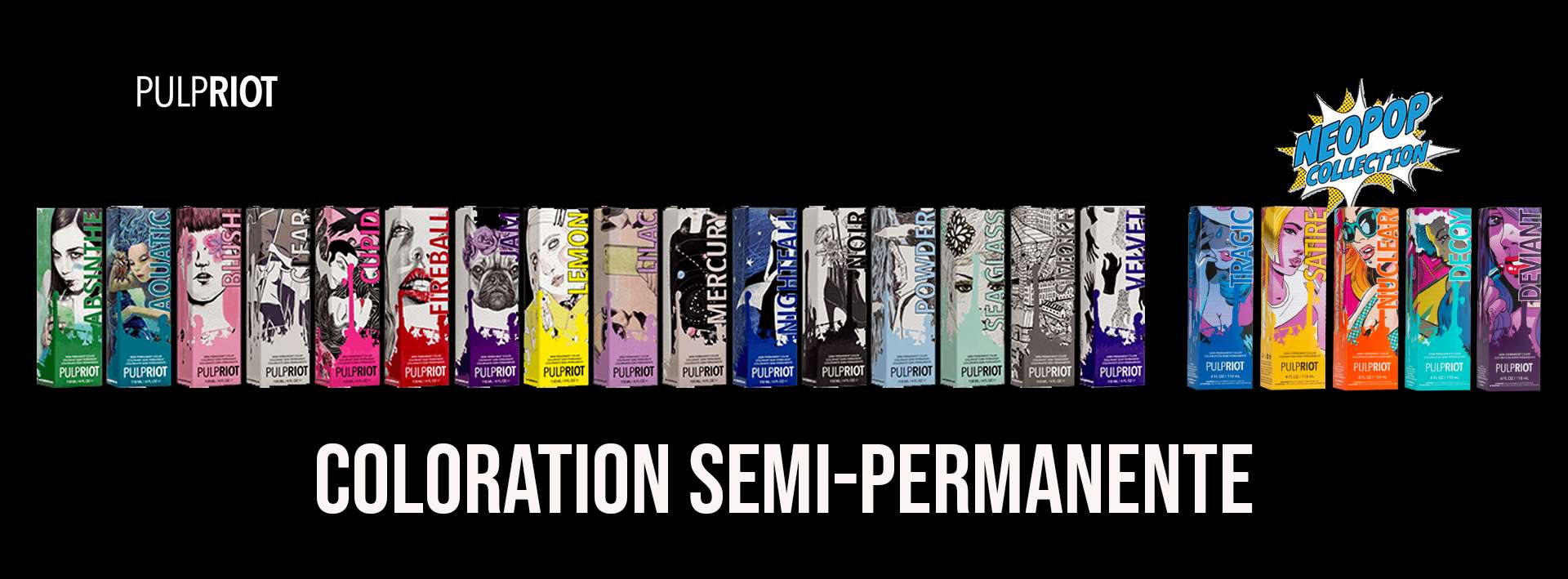 PULP RIOT Coloration semi-pemanente PULP RIOT Coloration semi-pemanente